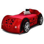 Pat Masina Buburuza VW Beetle cu LEDuri - Pat din lemn MDF in forma de masina LadyBug VW Beetle Pat Masina Buburuza VW Beetle cu LEDuri - Pat din lemn MDF in forma de masina LadyBug VW Beetle